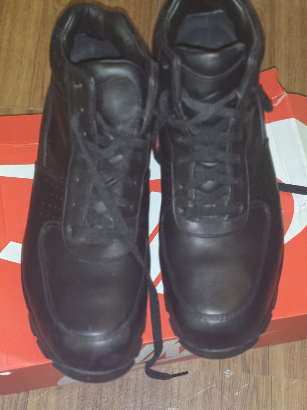 Nike Men's Black Athletic High-Top Sneakers